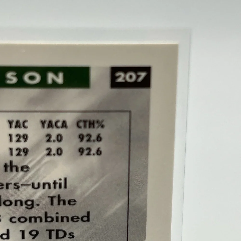 1997 Pinnacle Score #207 Keyshawn Johnson New‎ York Jets B1493